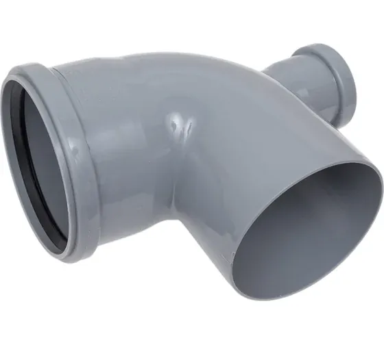 Отвод ПП D 110/87° универсальный с выходом 50 фронт, тыл VALFEX PRIME 23124150PR